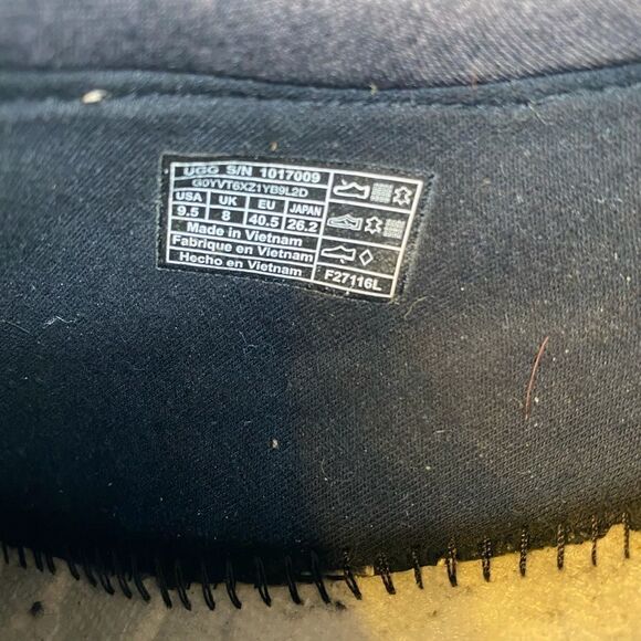 UGG Sneakers RIVIERA Pencil Lead Grey Stretch Knit Slip On Shoes  9,5 1017009 - Picture 5 of 5